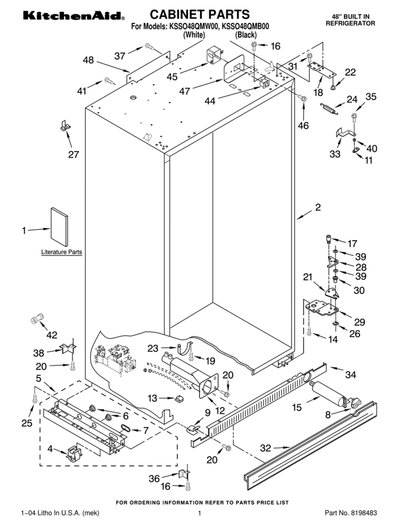 KitchenAid KSSO48QMB00 User manual KitchenAid KSSO48QMB00 User manual