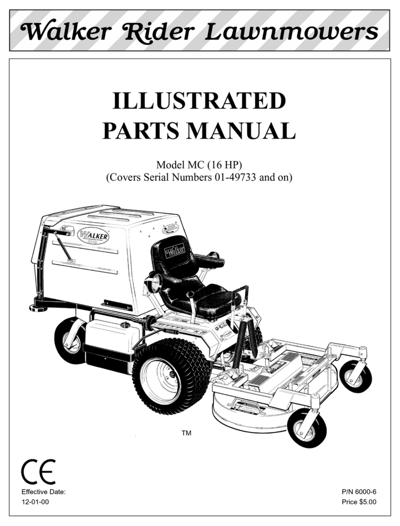 Walker MC (16 HP) Setup guide