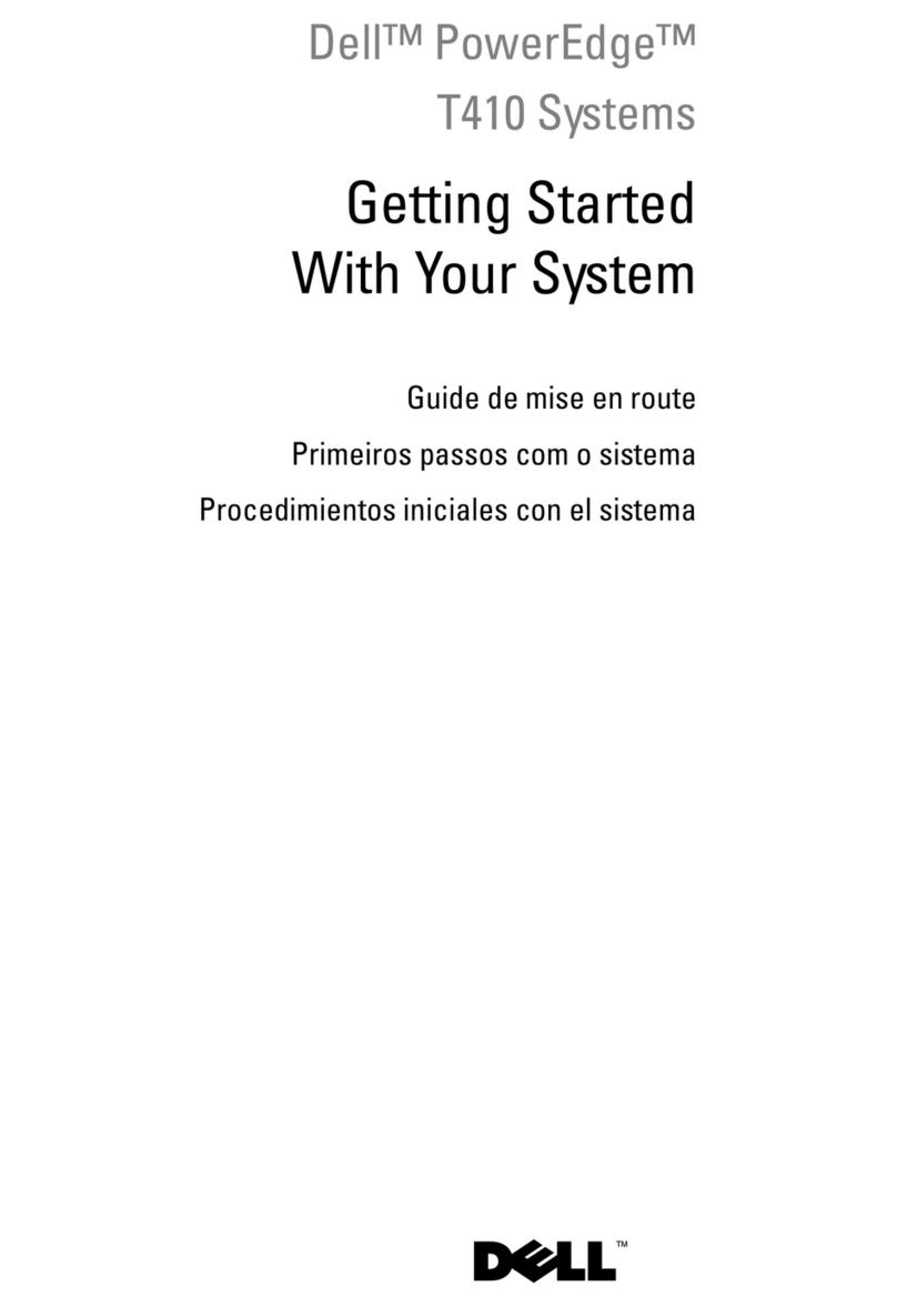 Dell PowerEdge T410 User manual