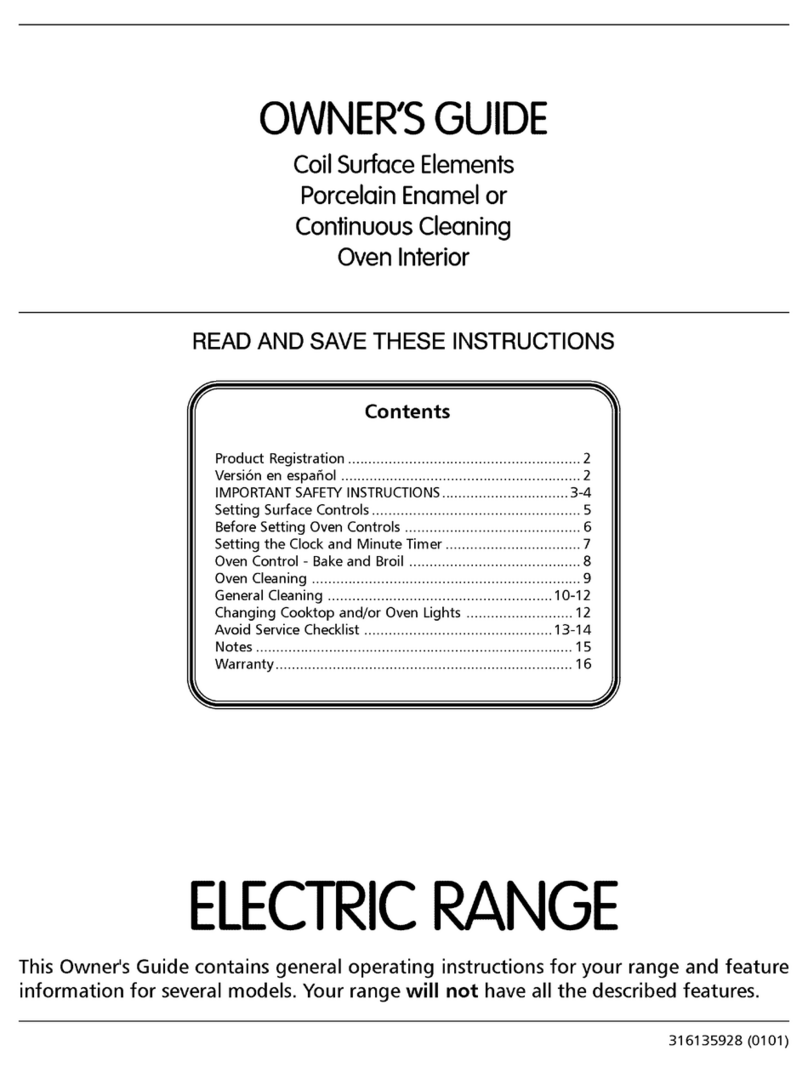 Electrolux Oven Interior User manual