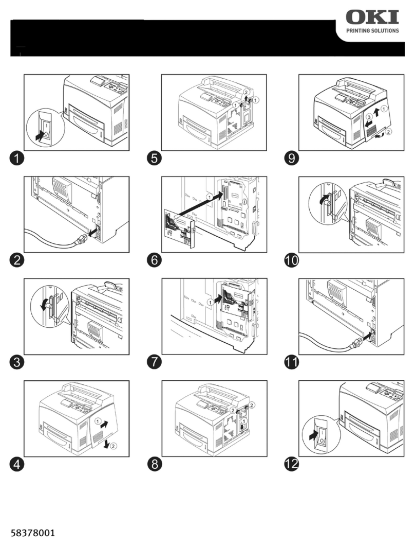 Oki B6500 Series User manual
