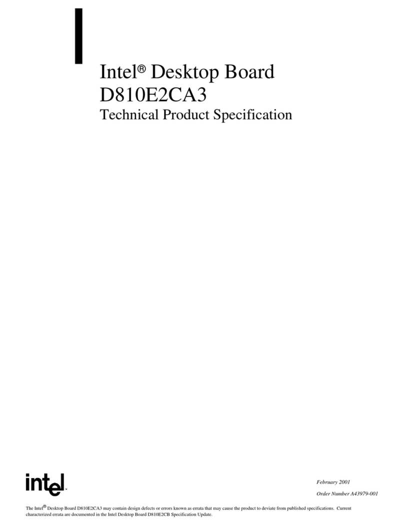 Intel D810E2CA3 User manual