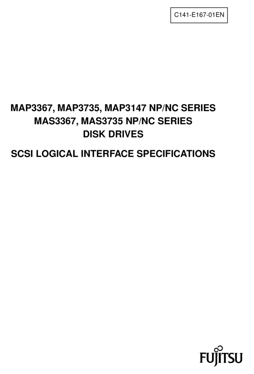 Fujitsu MAP3147    s User manual