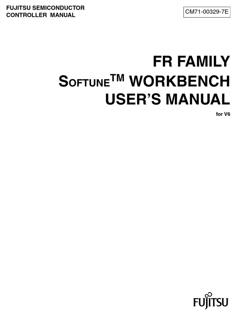 Fujitsu SOFTUNE User manual