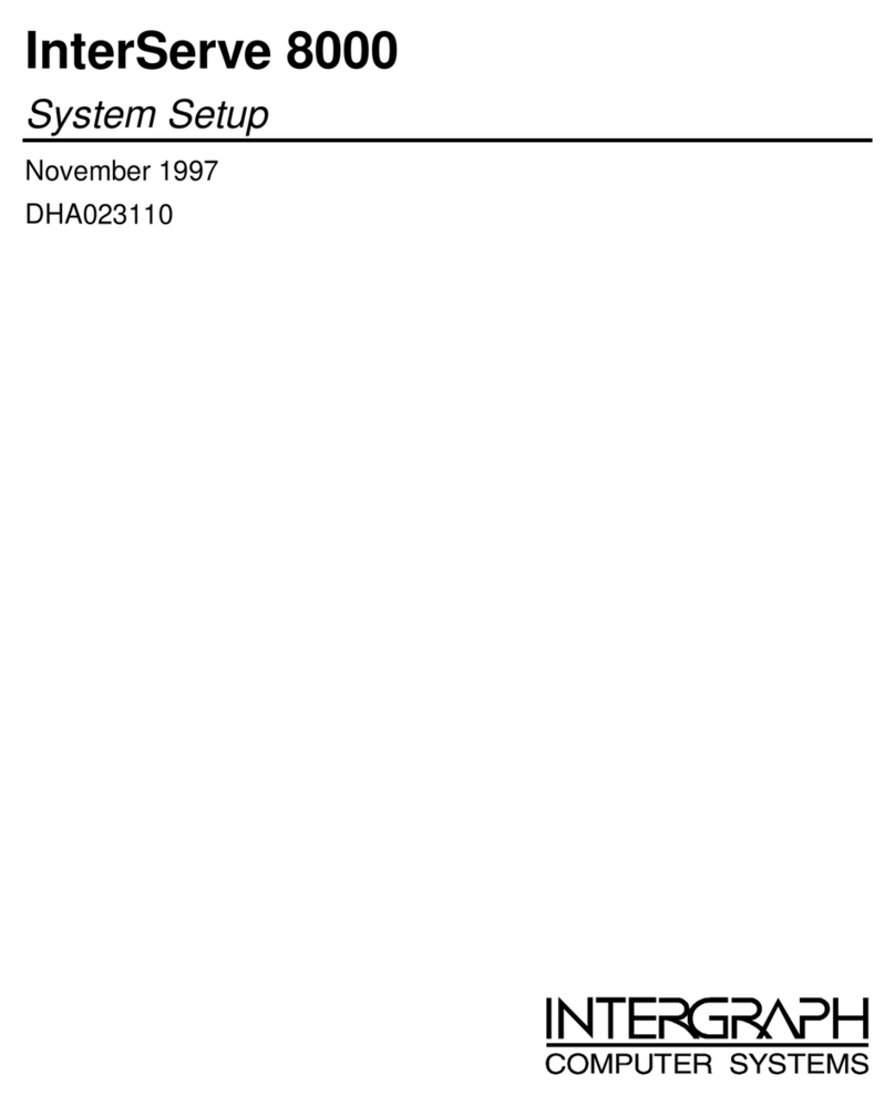 Intergraph InterServe 8000 User guide