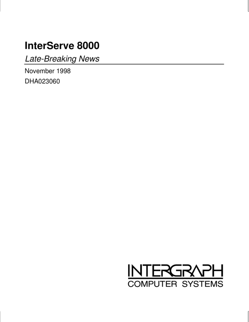 Intergraph InterServe 8000 Manual