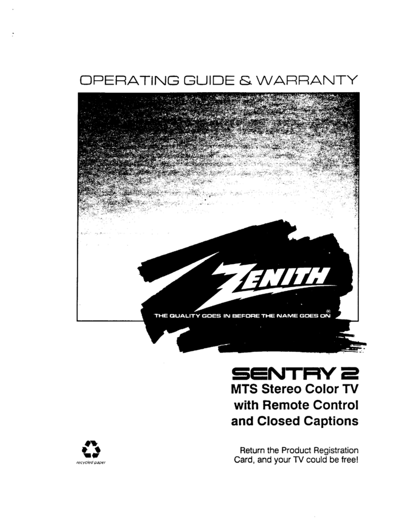 Zenith Sentry 2 Series Operating and maintenance manual