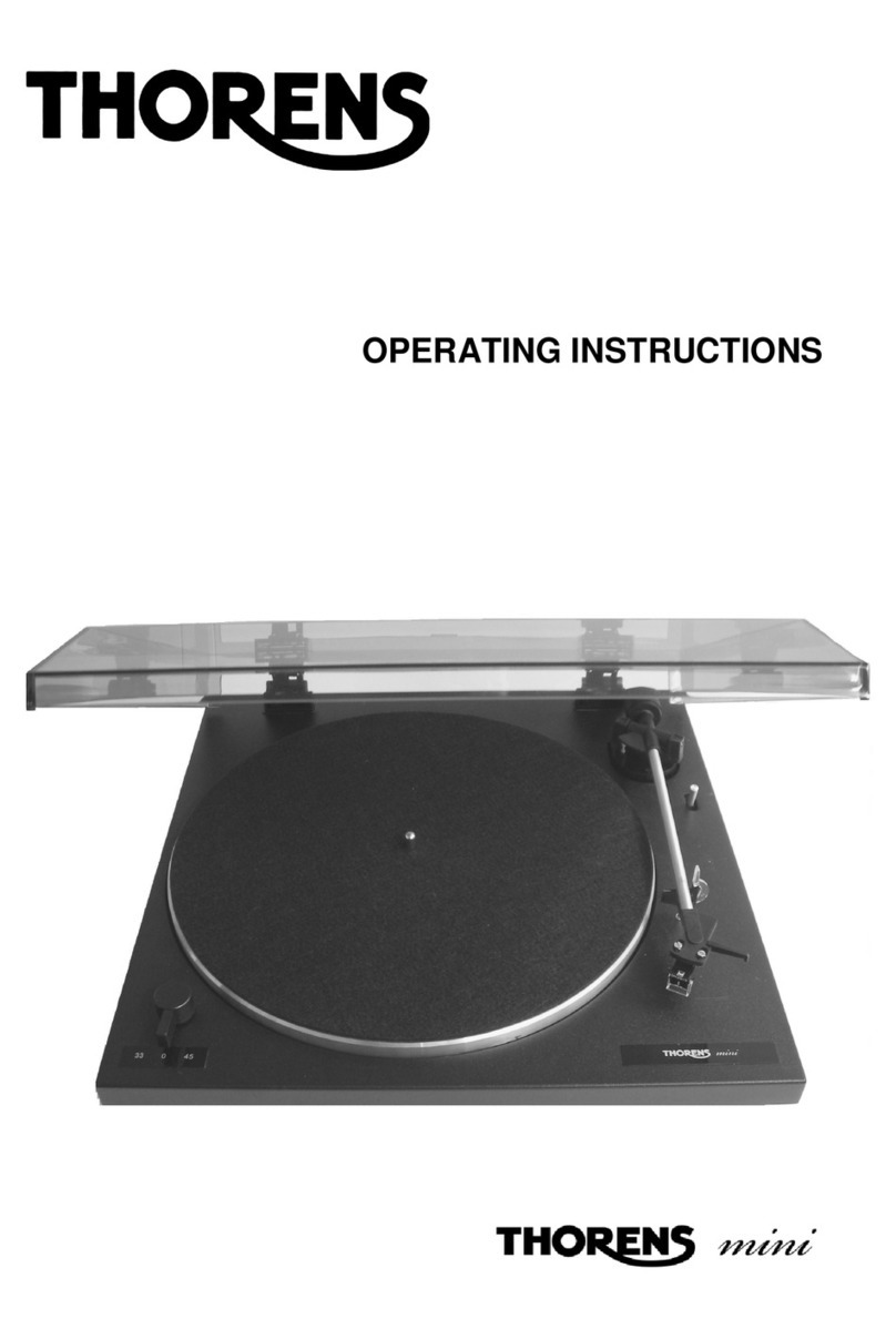 THORENS mini User manual
