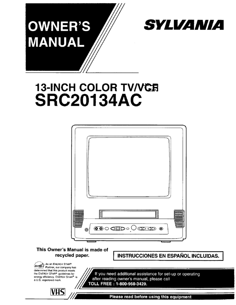 Sylvania SRC20134AC User manual