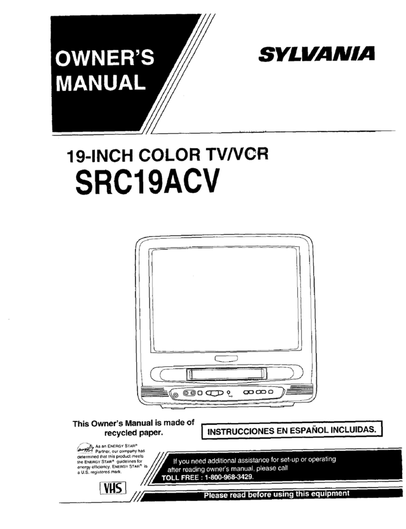 Sylvania SRC19ACV User manual