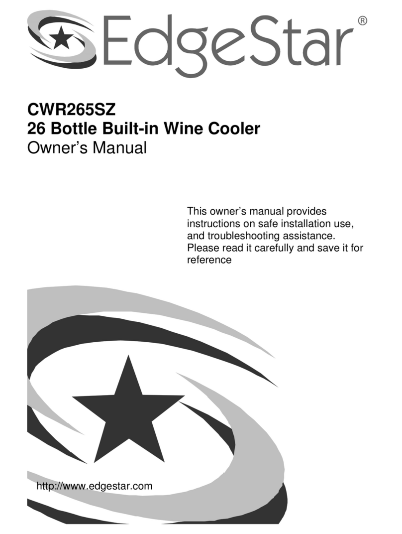 EdgeStar CWR265SZ User manual