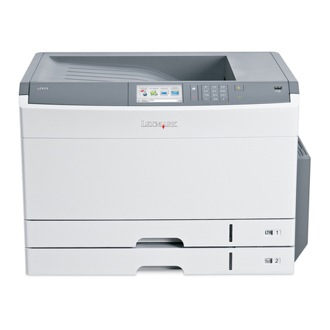 Lexmark C925 Service manual