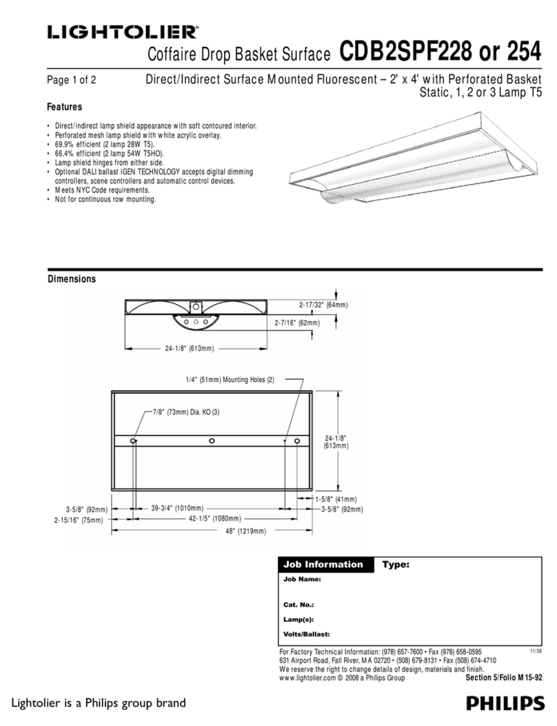 Philips CDB2SPF228 User manual