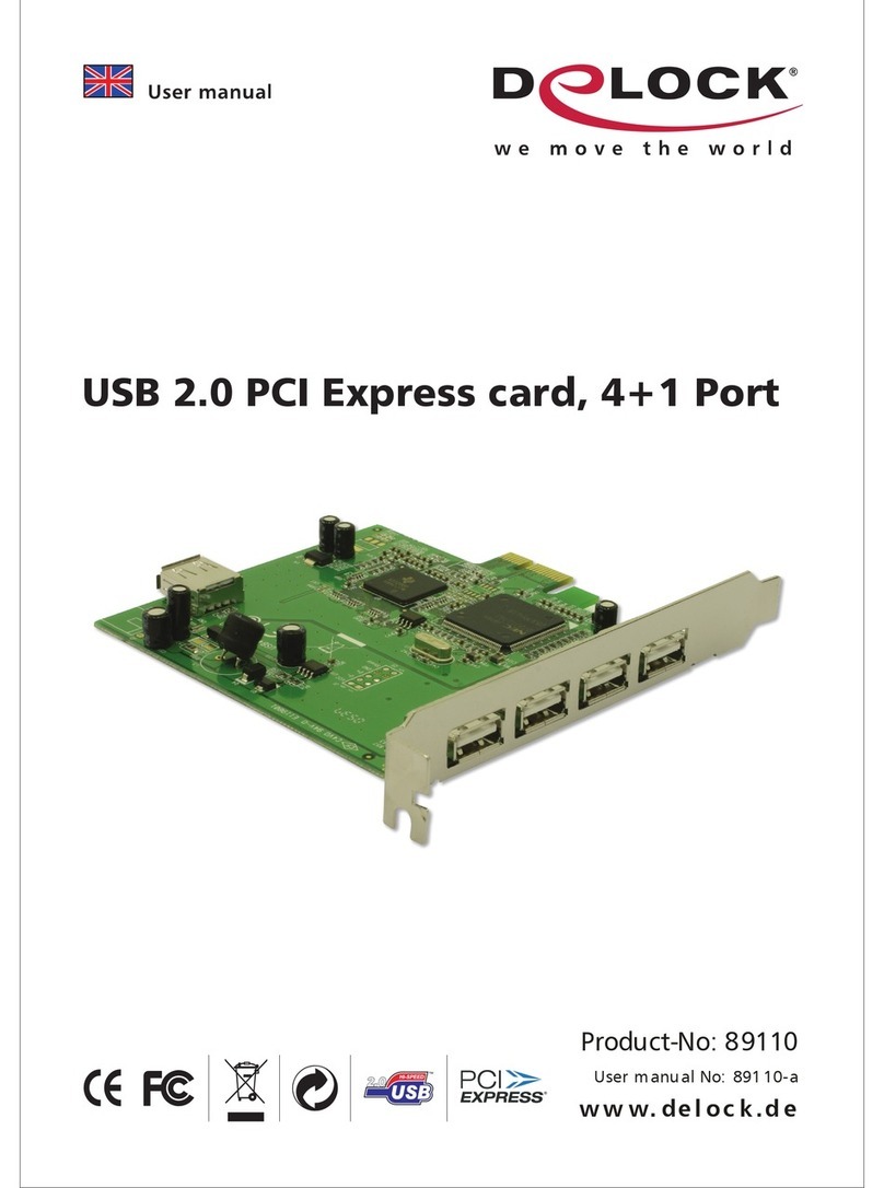 DeLOCK 89110 User manual