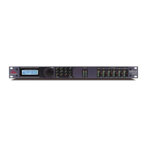 dbx DriveRack 260 User manual