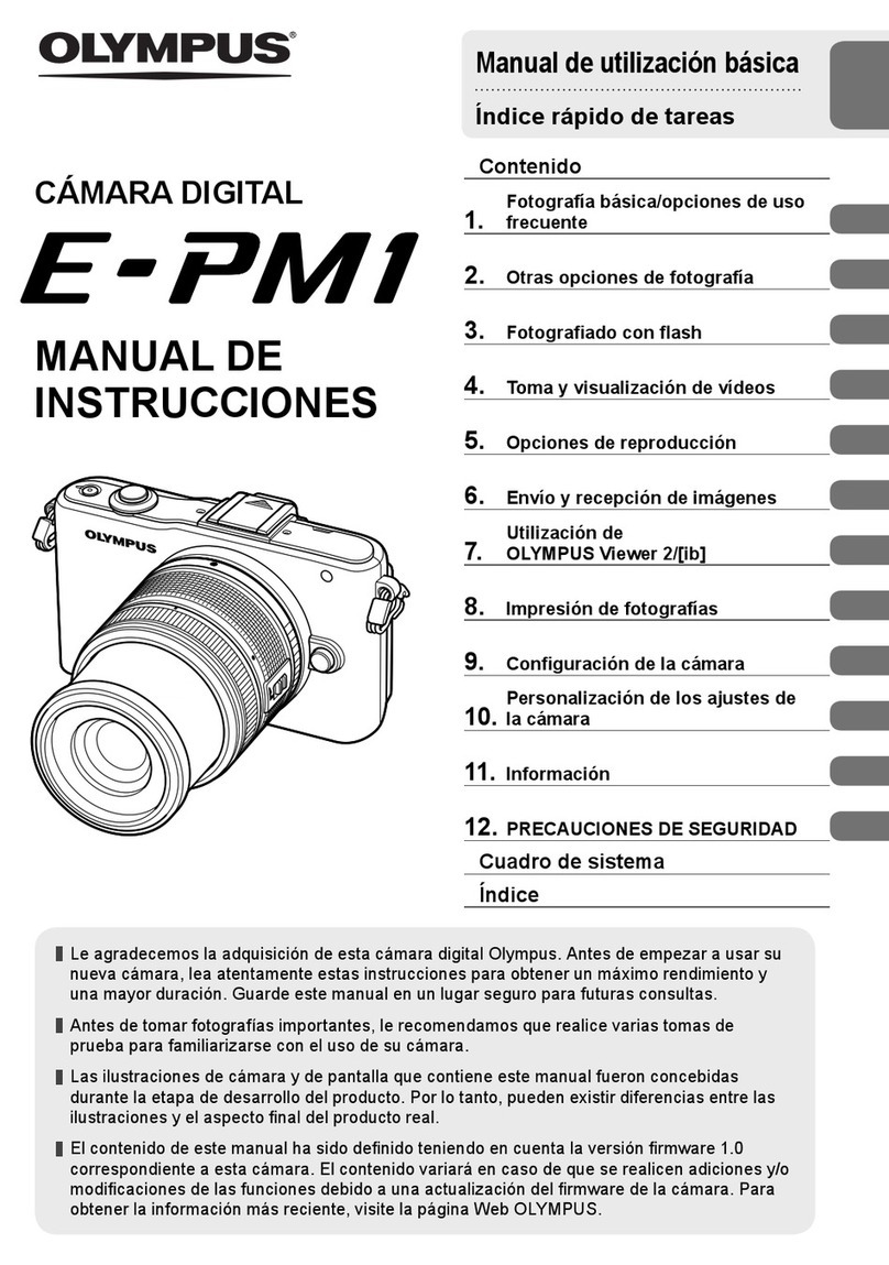 Olympus E-PM1 Setup guide