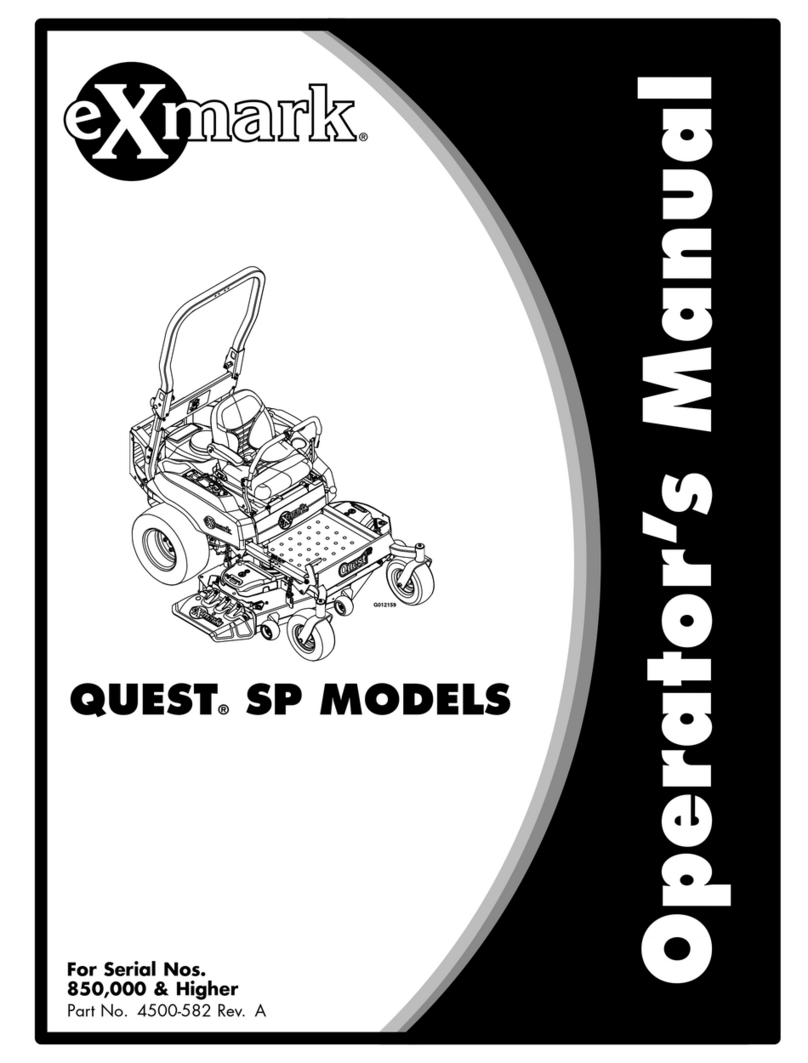 Exmark QUEST SP Operators User manual