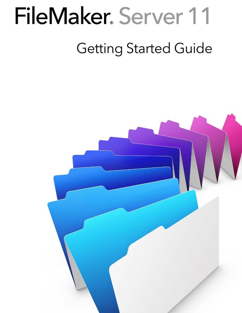 FileMaker Server 11 User manual