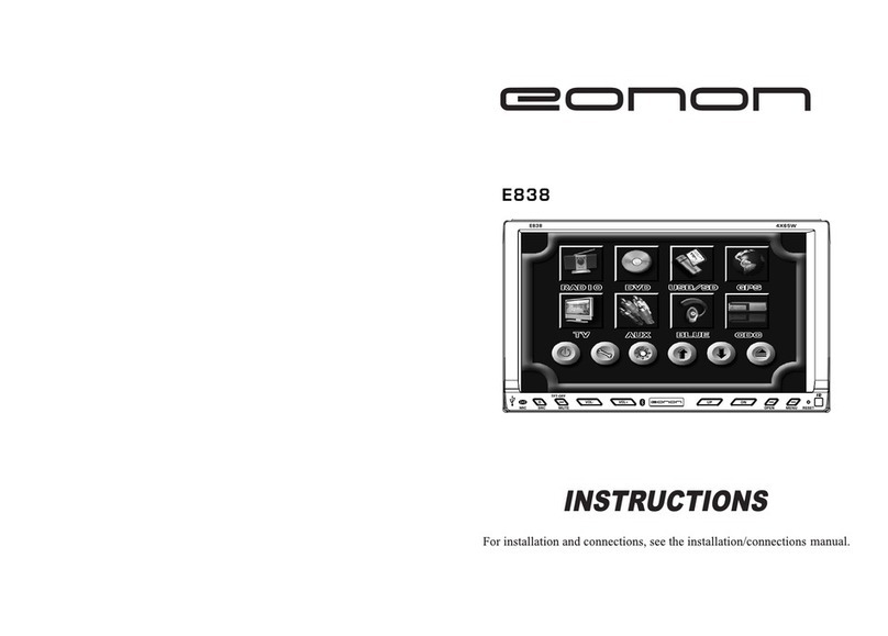 Eonon E838 User manual