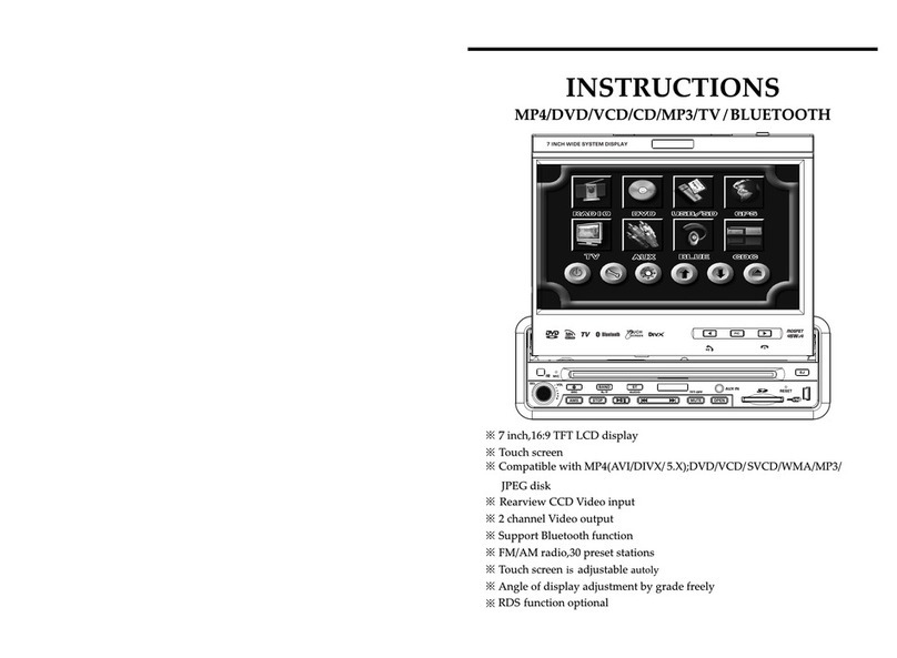 Eonon E0837 User manual