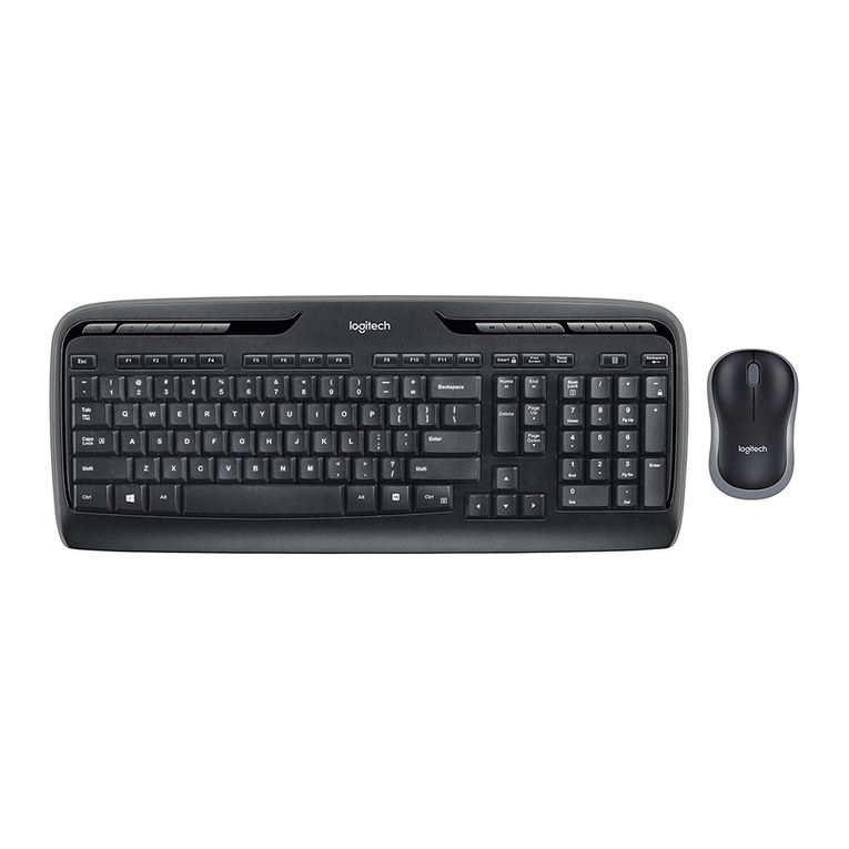 Logitech MK320 User manual