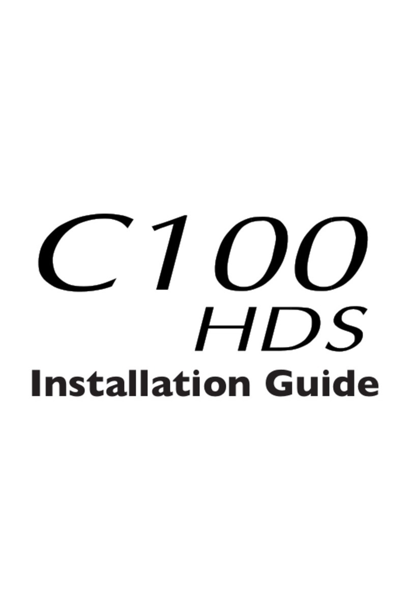 Solid State Logic C100 HDS User manual