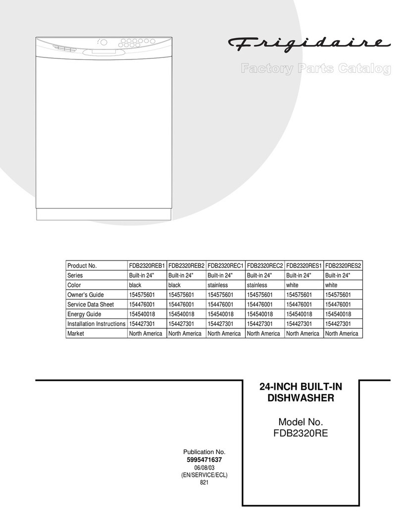 Frigidaire FDB2320RE User manual