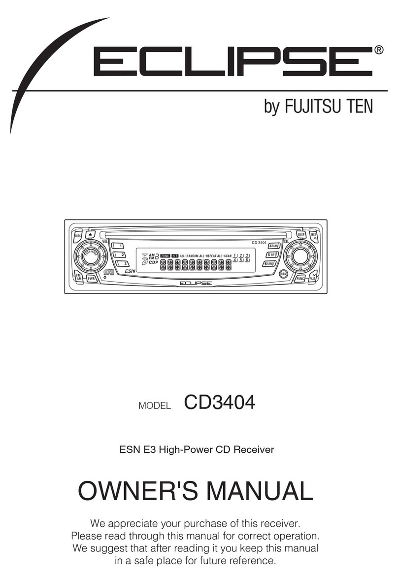 Eclipse CD3404 User manual