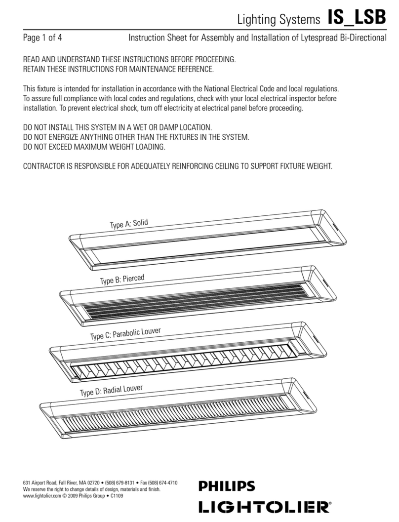 Philips IS_LSB User manual