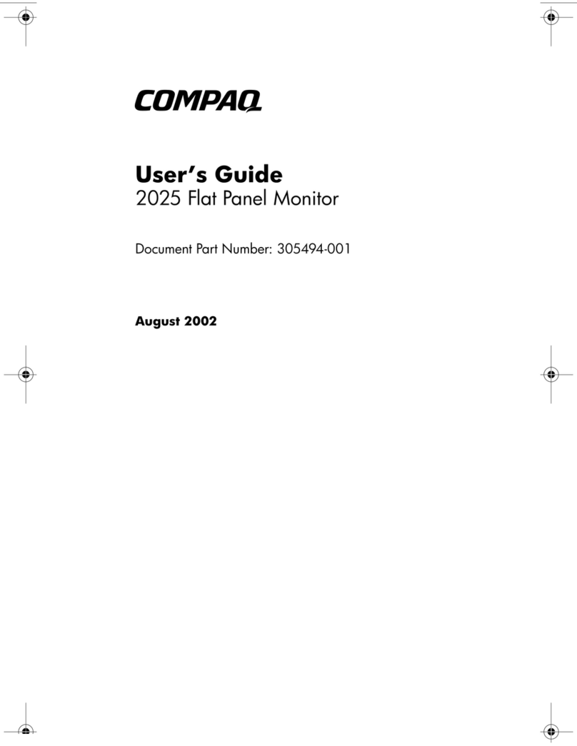 Compaq 2025 User manual