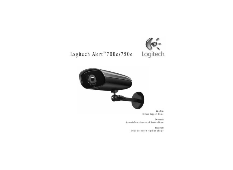 Logitech Alert 700e Guide Installation instructions