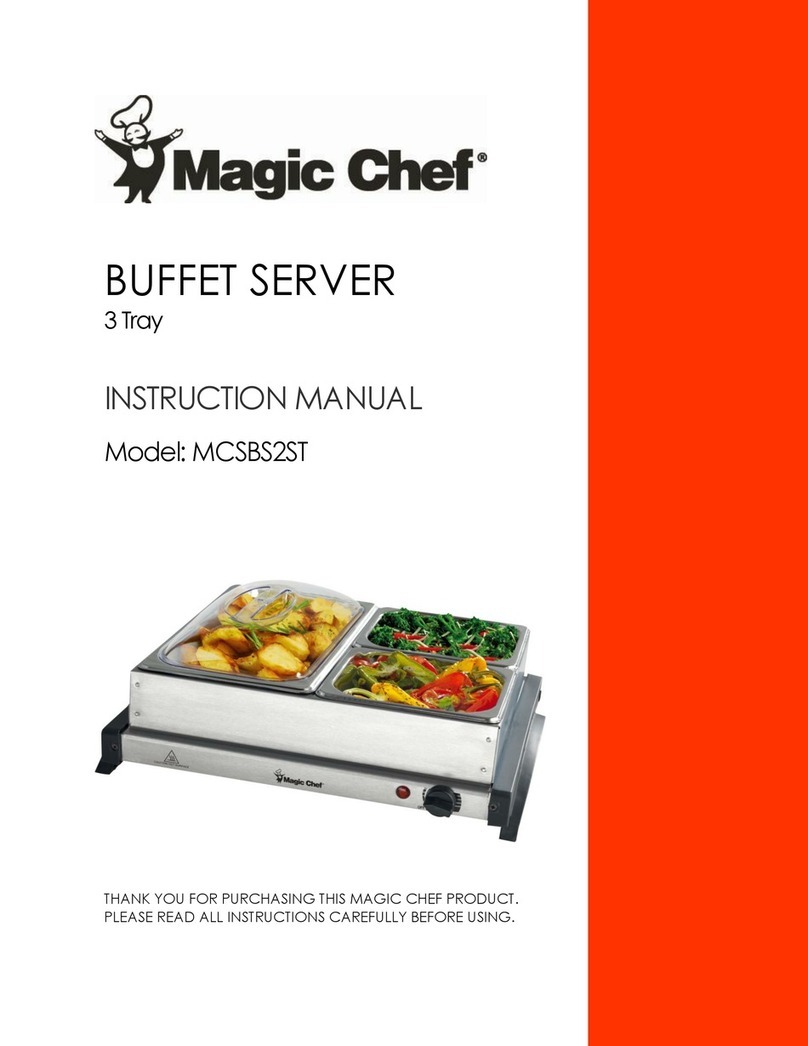 Magic Chef MCSBS2ST User manual