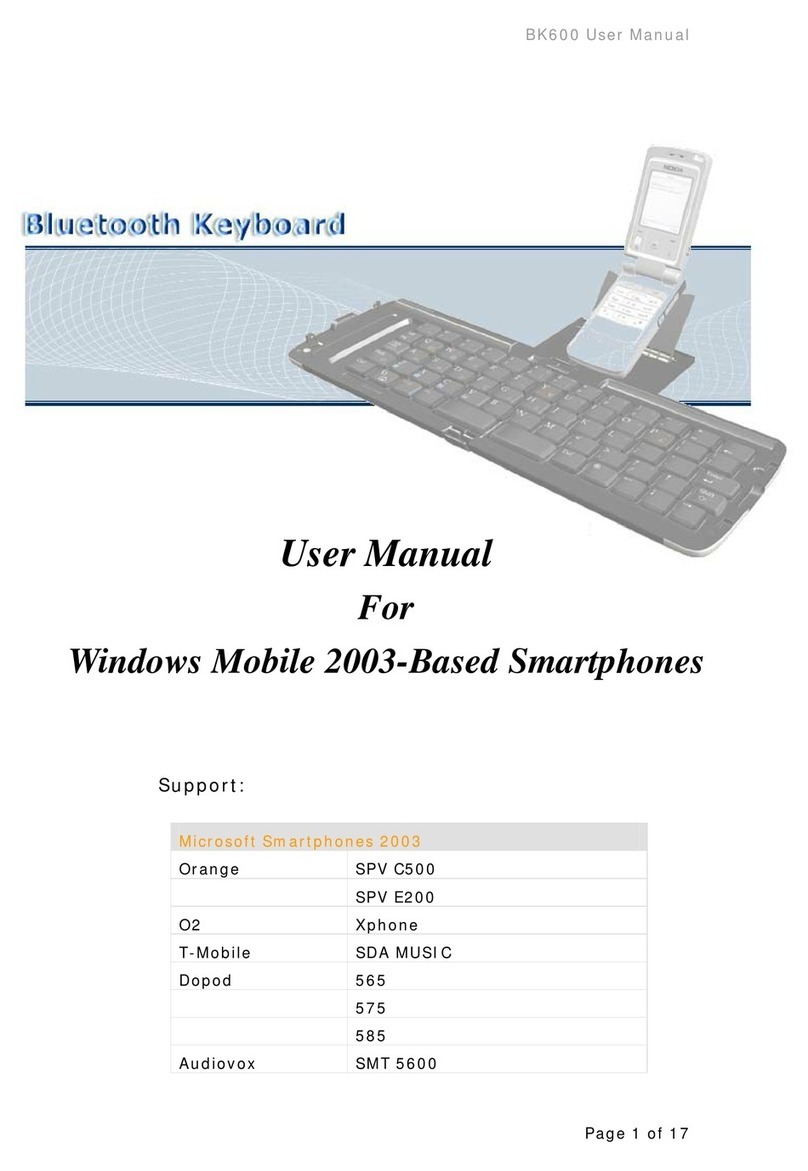 Microsoft BK600 User manual