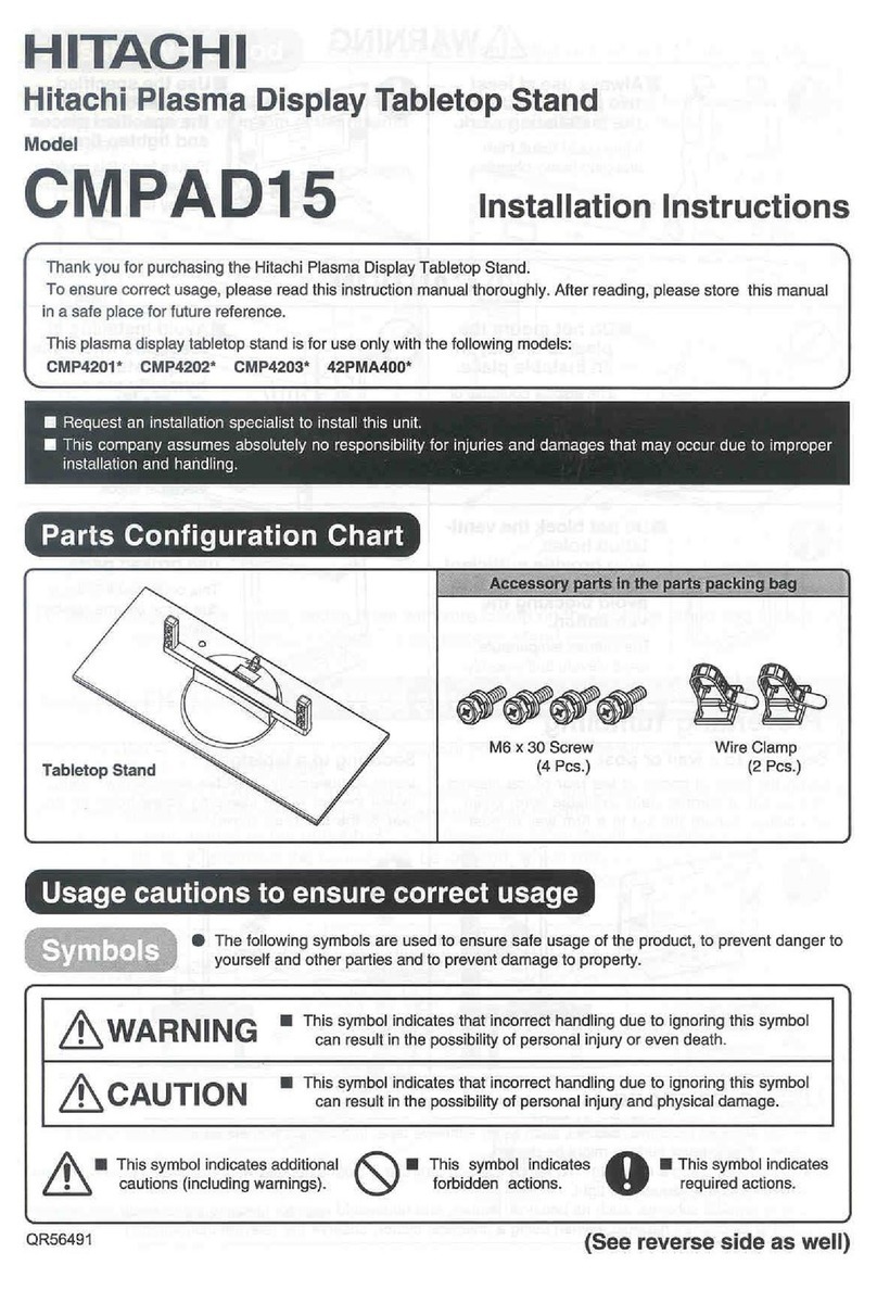 Hitachi CMPAD15 User manual