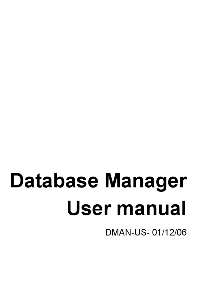Braton Group Database Manager User manual