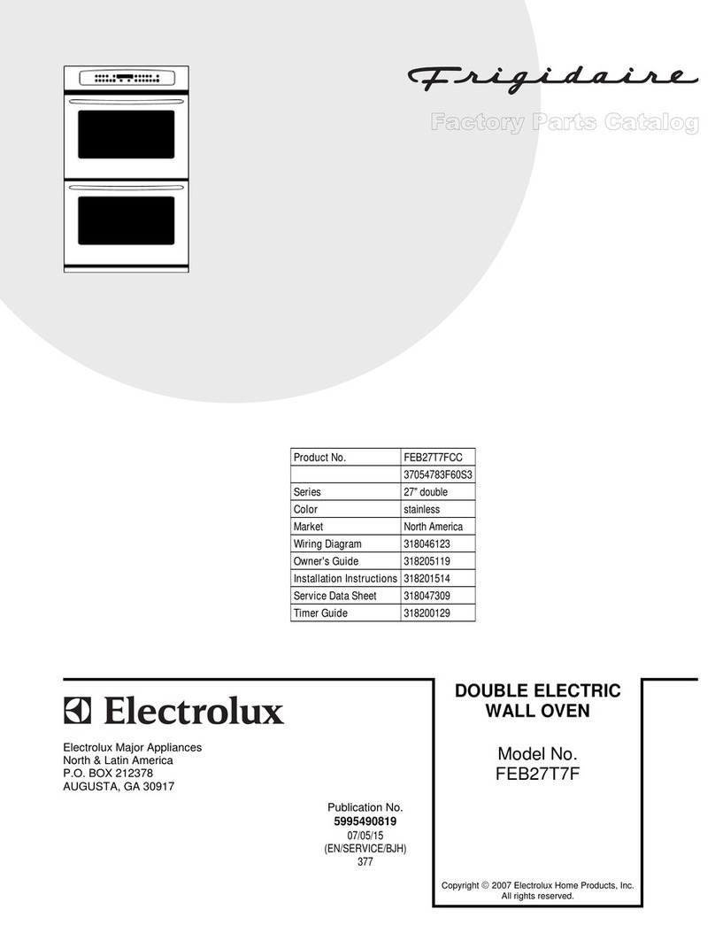 Frigidaire FEB27T7FCC Instruction Manual