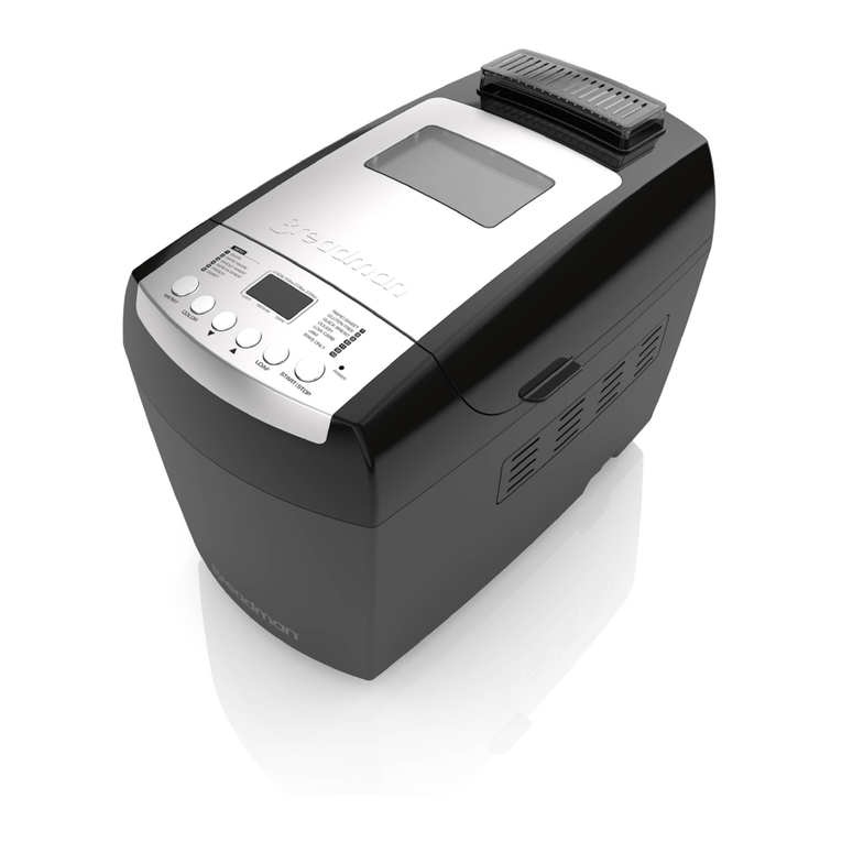 Breadman BK2000B Quick guide