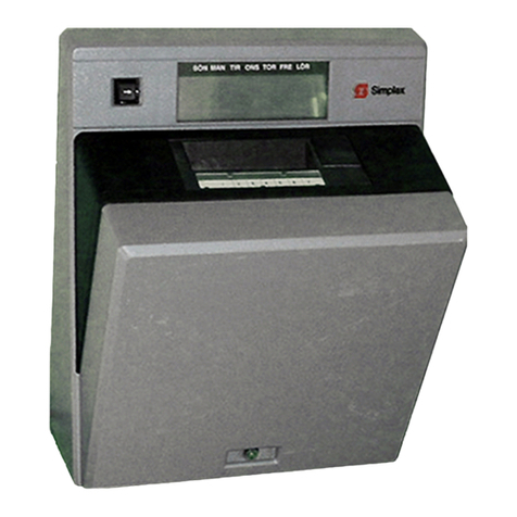 Simplex Simplex Centennial Recorder Installation manual