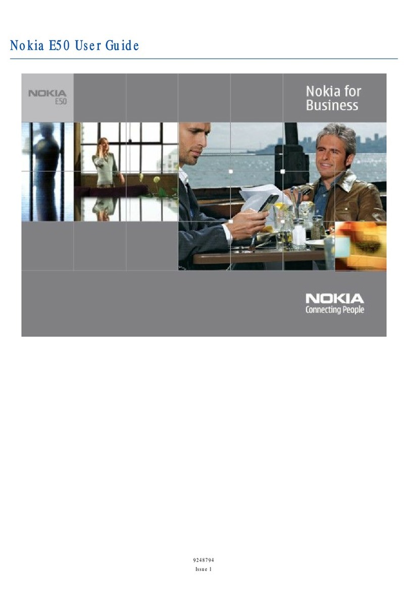 Nokia E50 - Smartphone 70 MB User manual