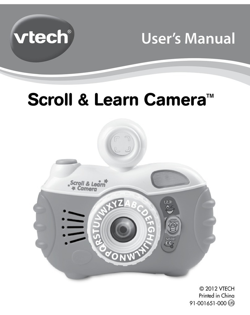 V-tech Scroll & Learn Camera User manual V-tech Scroll & Learn Camera User manual