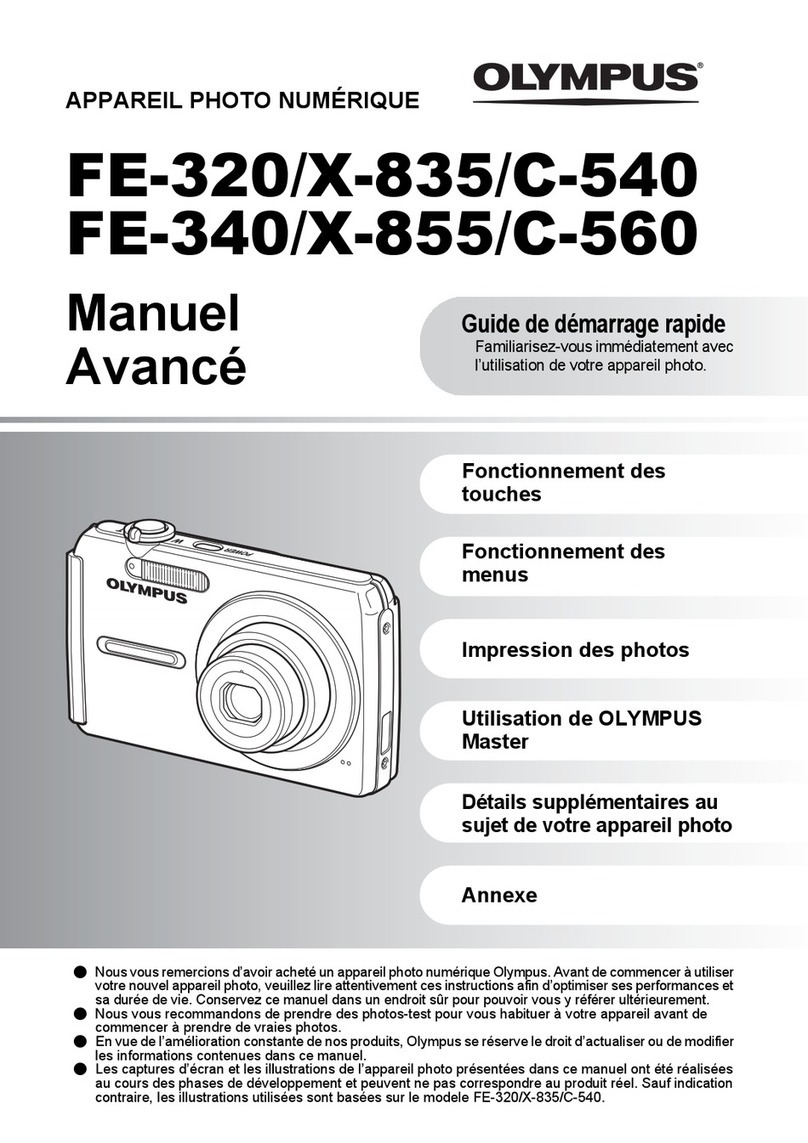 Olympus FE 340 - Digital Camera - Compact Mounting instructions
