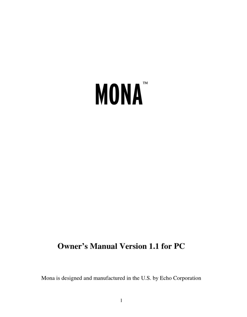 Echo Mona User manual
