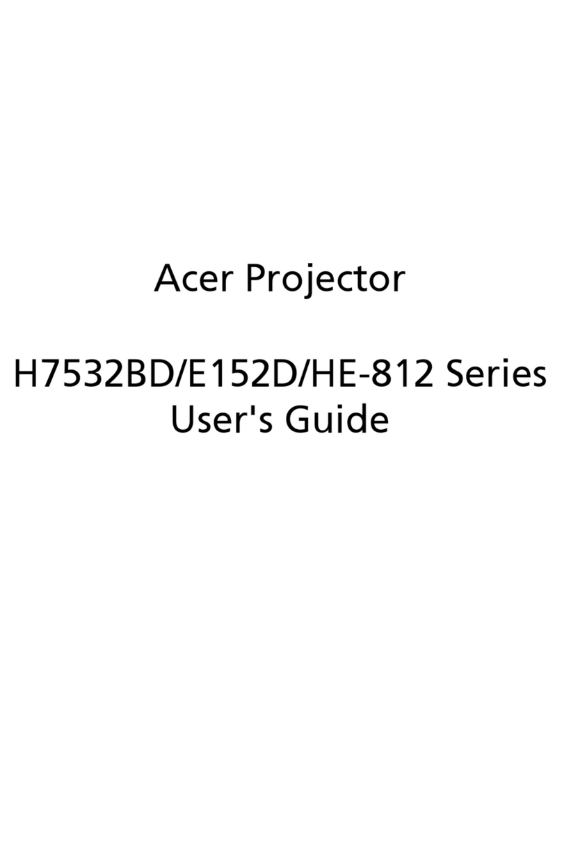 Acer H7532BD User manual
