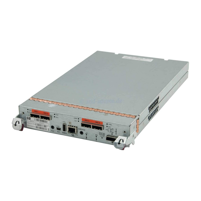 HP StorageWorks P2000 User manual