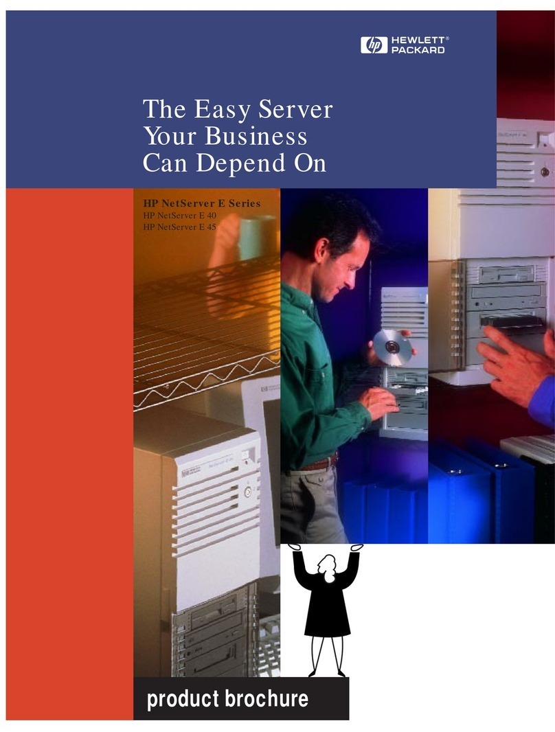 HP D6030A - NetServer - E50 User manual