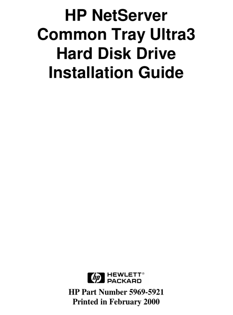 HP D6030A - NetServer - E50 User manual