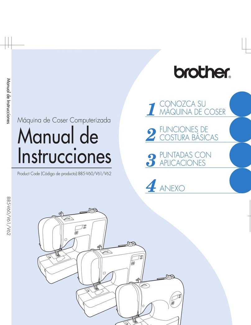 Brother HS-2500 Setup guide