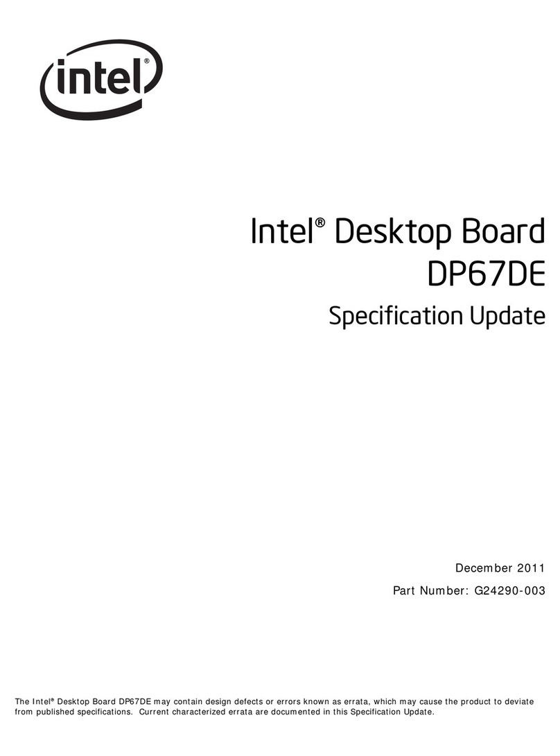 Intel DP67DE User manual