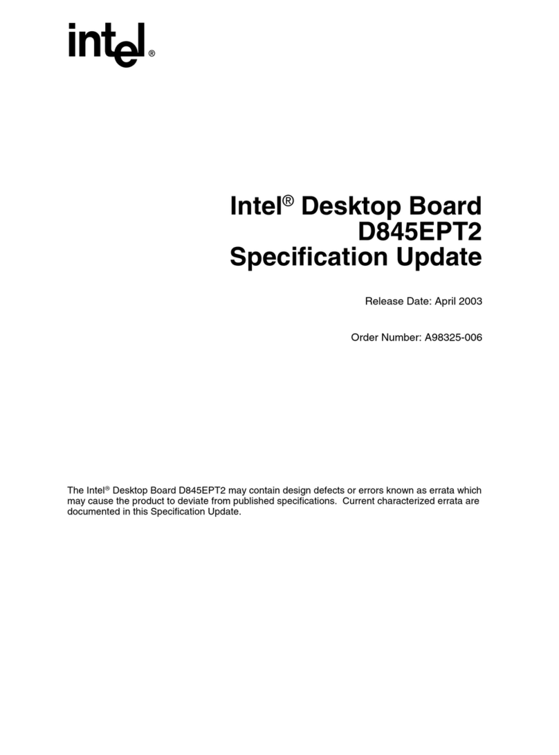 Intel D845EPT2 User manual