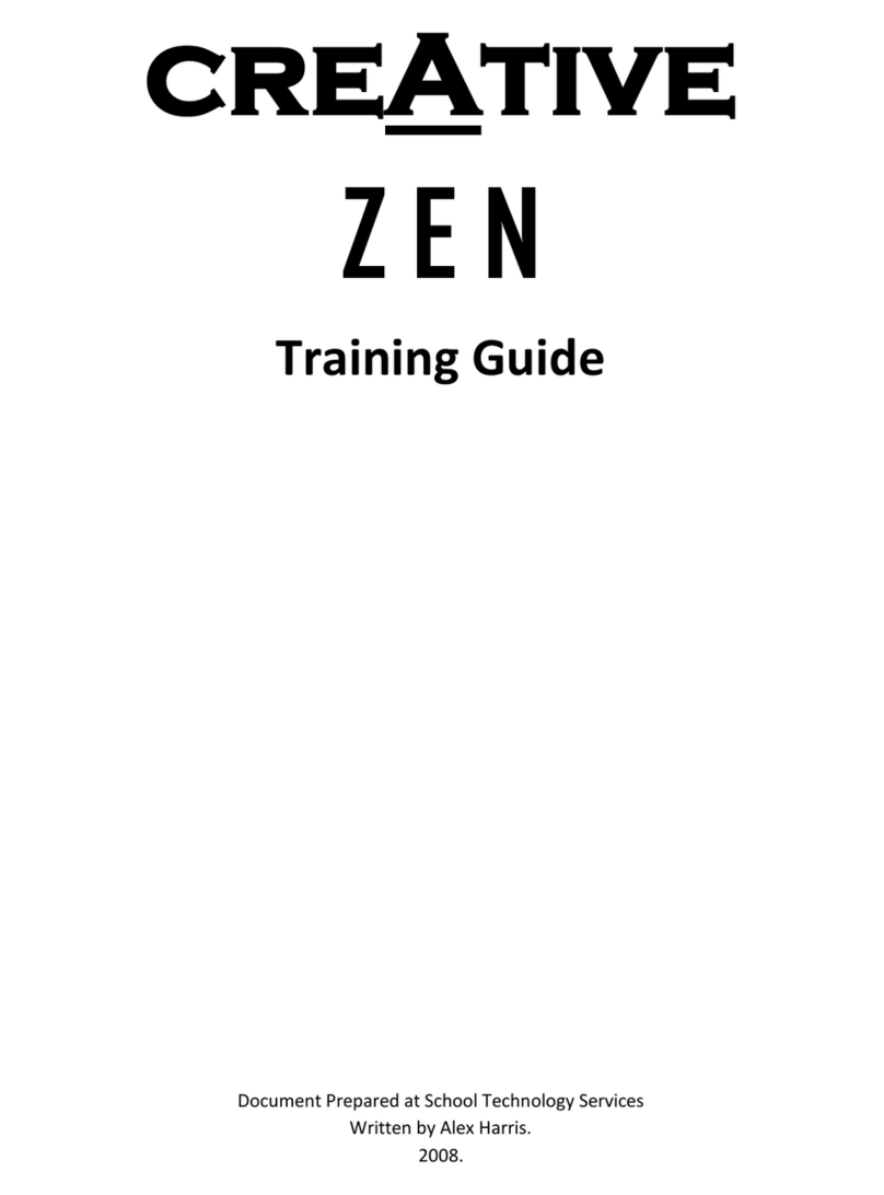 Creative ZEN User manual
